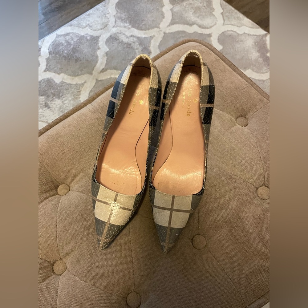 Kate Spade Plaid Women's Pumps
